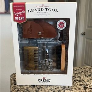 Cremo Brown Beard Tool Set BRAND NEW